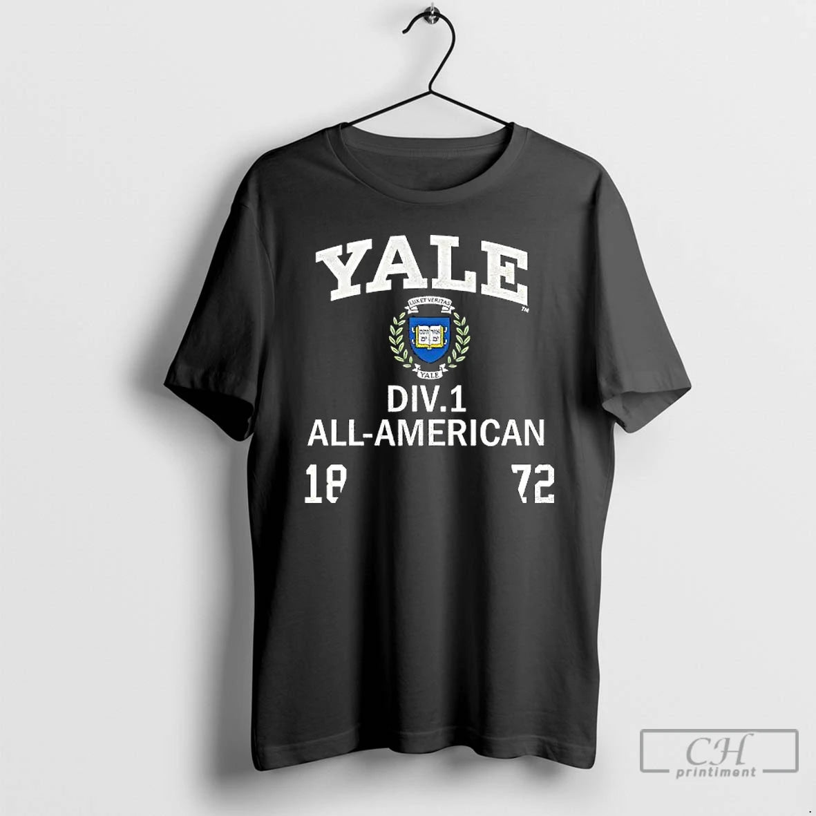 Premium Yale Div 1 All American 1872 Logo T Shirts Hoodie, Sweatshirt | InkNestWear.com