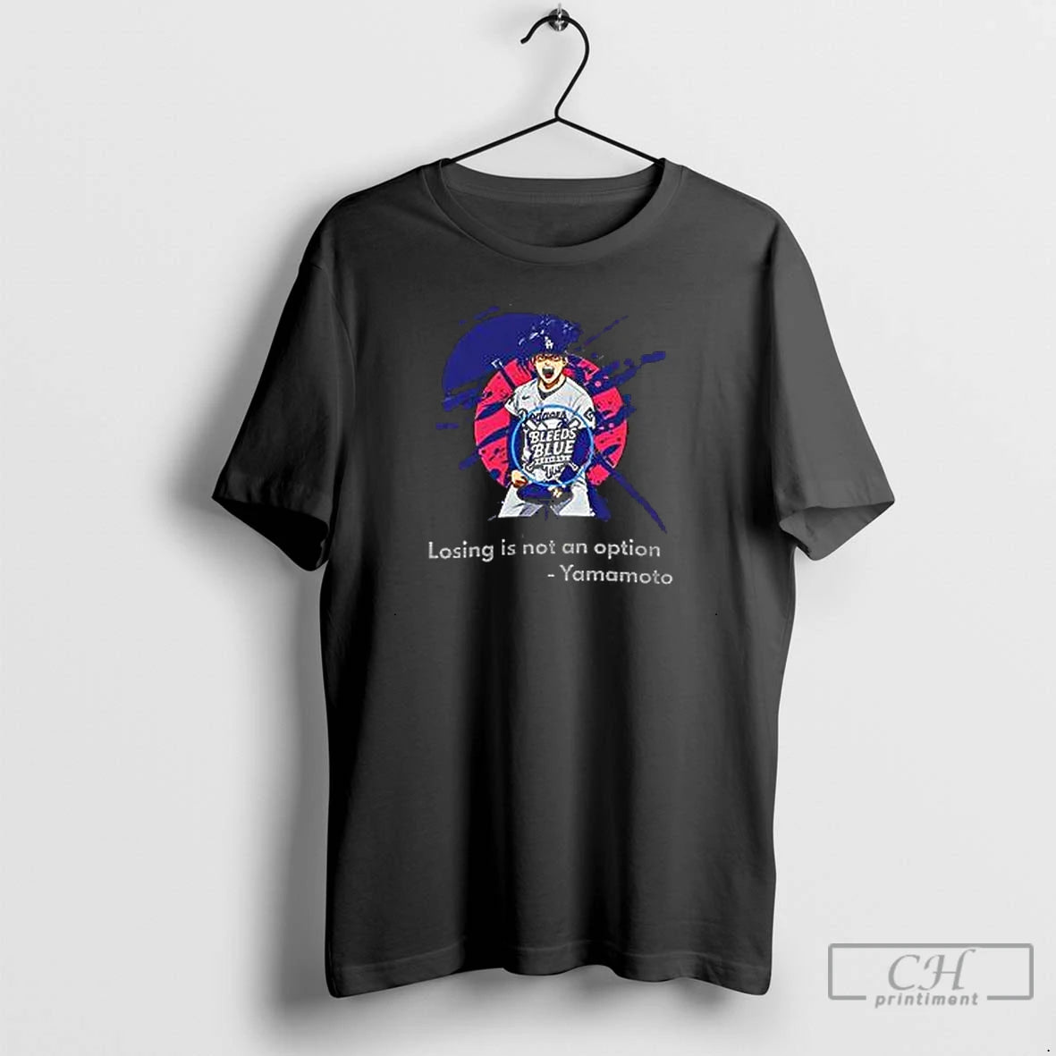 Premium Yamamoto Losing Is Not An Option La Dodgers T Shirts Hoodie, Sweatshirt | InkNestWear.com