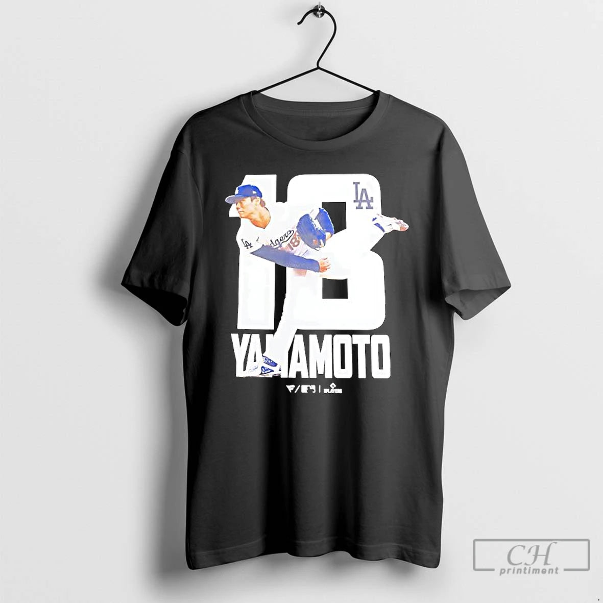 Premium Yamamoto Number 18 Pitcher For The Los Angeles Dodgers T Shirts Hoodie, Sweatshirt | InkNestWear.com