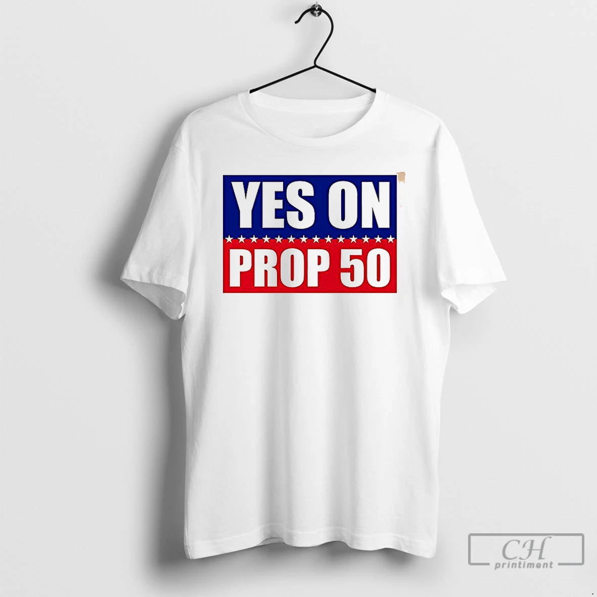 Premium Yes On Prop 50 2025 T Shirts Hoodie, Sweatshirt | InkNestWear.com