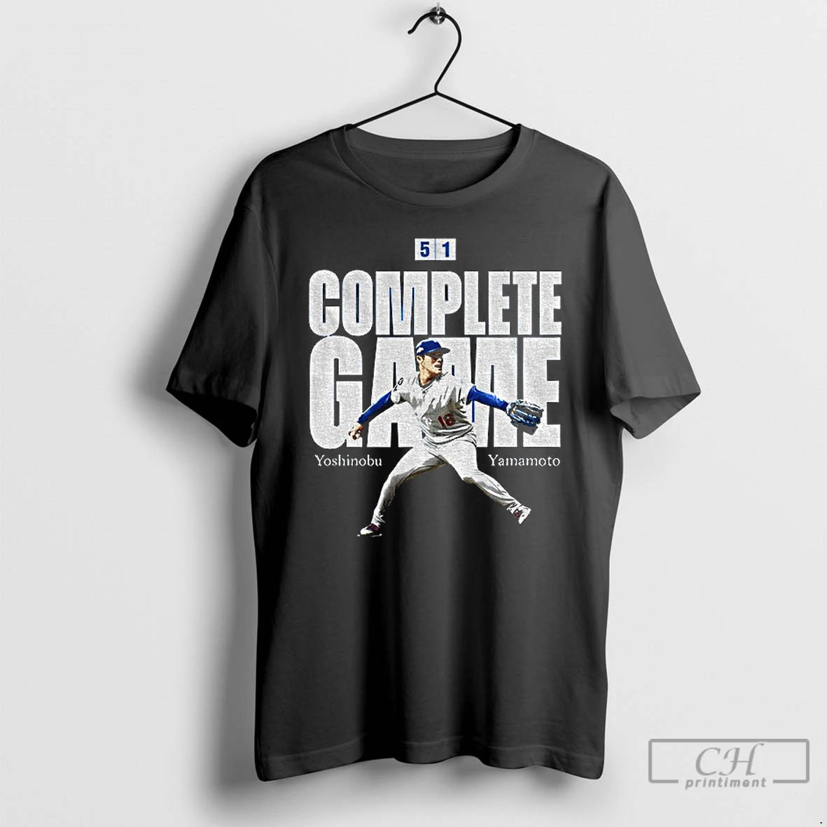 Premium Yoshinobu Yamamoto Complete Game 5 1 Los Angeles Dodgers Mlb The Baseball Player T-Shirts, Hoodie, Sweatshirt