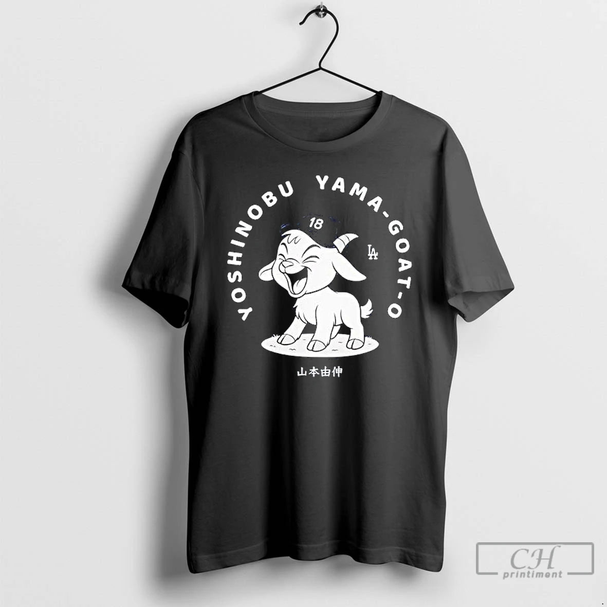 Premium Yoshinobu Yamamoto Goat O Los Angeles Dodgers Graphic T Shirts Hoodie, Sweatshirt | InkNestWear.com