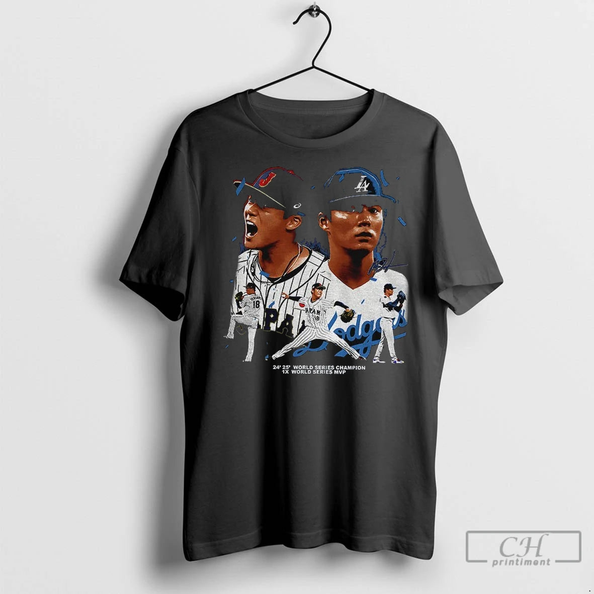 Premium Yoshinobu Yamamoto Japan Los Angeles Dodgers Mlb 24 25 World Series Champion 1x World T-Shirts, Hoodie, Sweatshirt