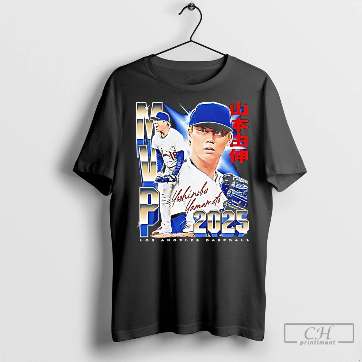 Premium Yoshinobu Yamamoto Los Angeles Dodgers 2025 Champs Mvp Autographed T-Shirts, Hoodie, Sweatshirt | InkNestWear.com