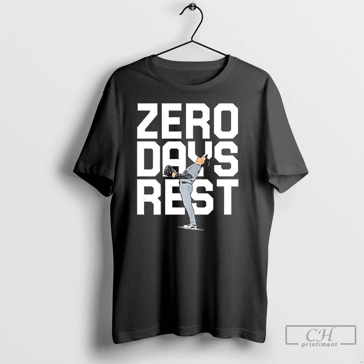 Premium Yoshinobu Yamamoto Los Angeles Dodgers Zero Days Rest T-Shirts, Hoodie, Sweatshirt | InkNestWear.com