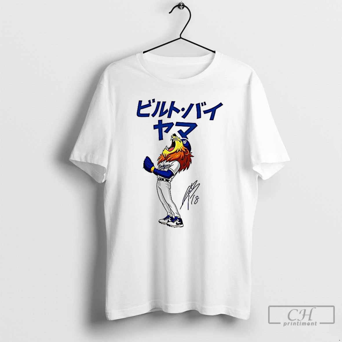 Yoshinobu Yamamoto Mvp 2025 Dodgers Anime Lion Signature T-Shirts, Hoodie, Sweatshirt