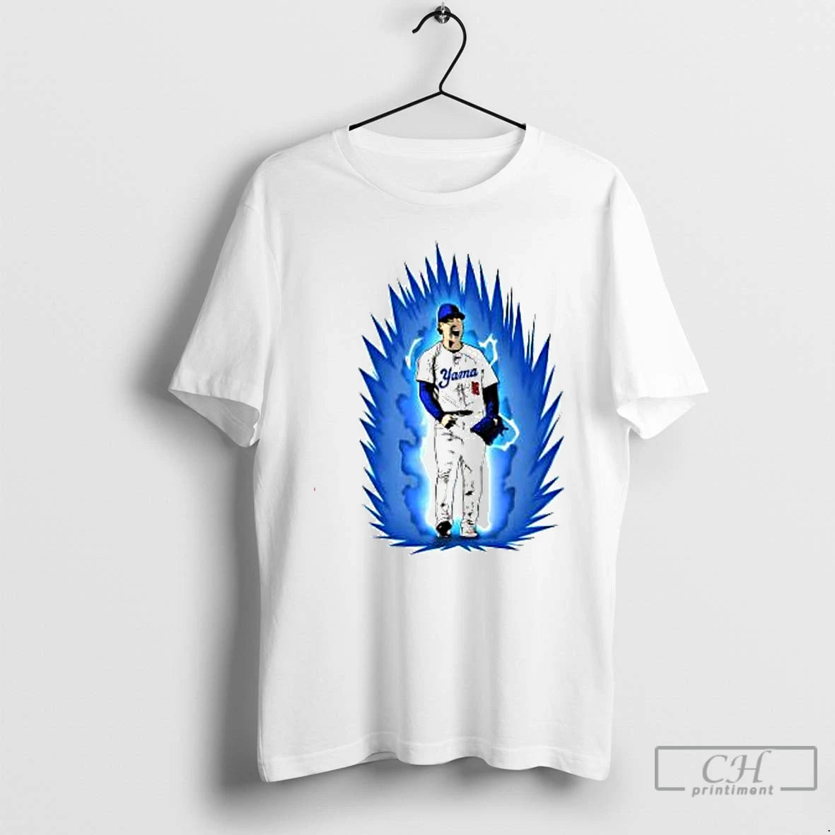 Premium Yoshinobu Yamamoto Super Saiyan Los Angeles Dodgers T Shirts Hoodie, Sweatshirt | InkNestWear.com
