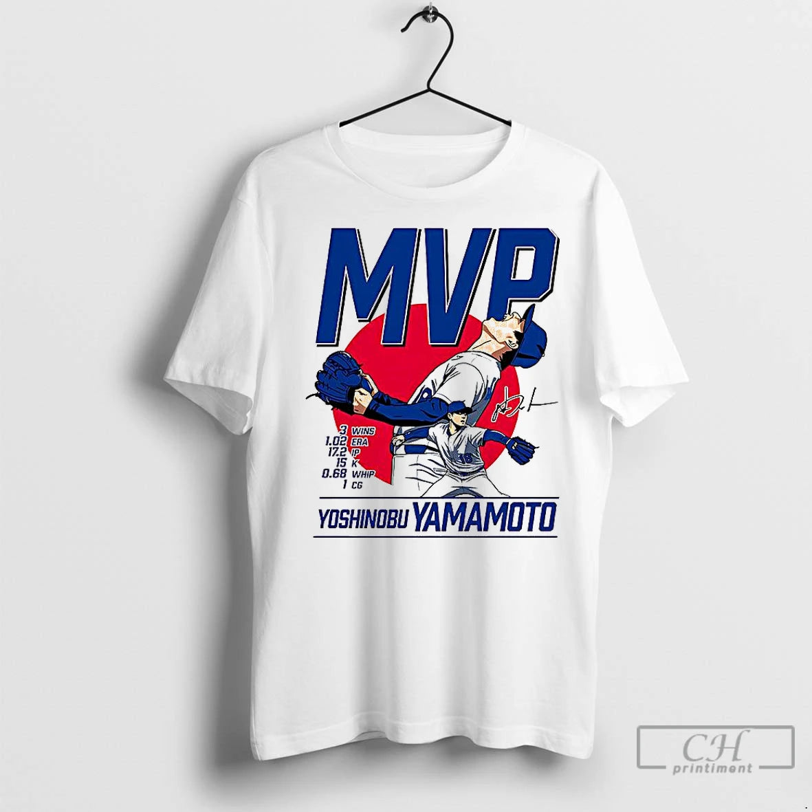 Premium Yoshinobu Yamamoto World Series 2025 Mvp Sun Signature T-Shirts, Hoodie, Sweatshirt | InkNestWear.com