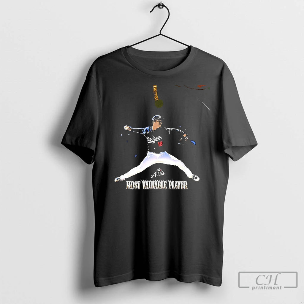 Premium Yoshinobu Yamamoto World Series 2025 Most Valuable Player Two Sided Mugs And T-Shirts, Hoodie, Sweatshirt