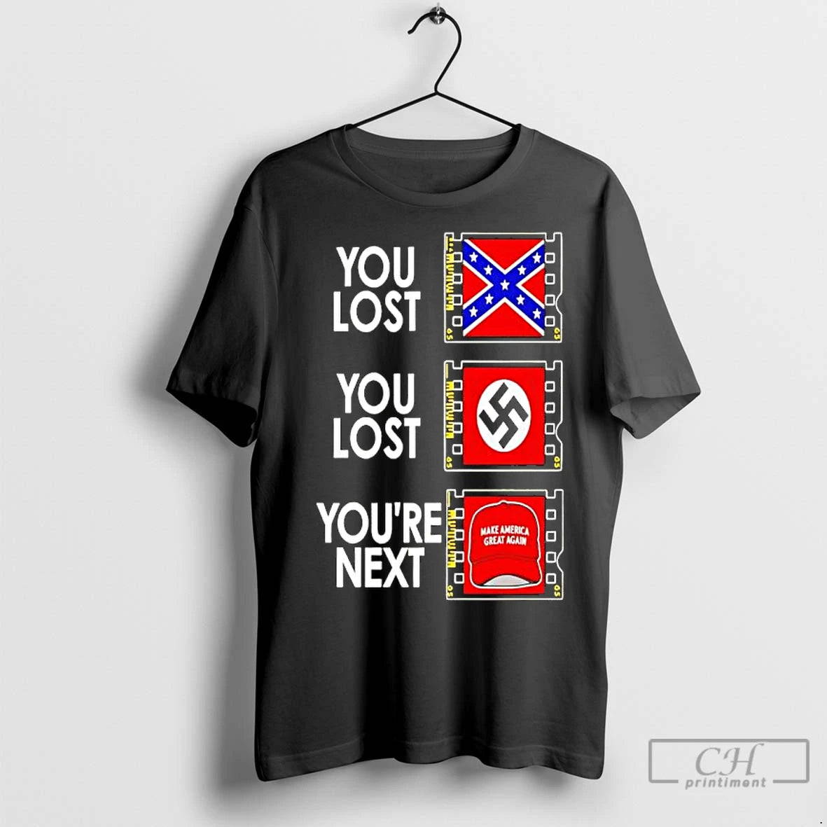 Premium You Lost You Lost Youre Next Anti Maga T-Shirts, Hoodie, Sweatshirt | InkNestWear.com