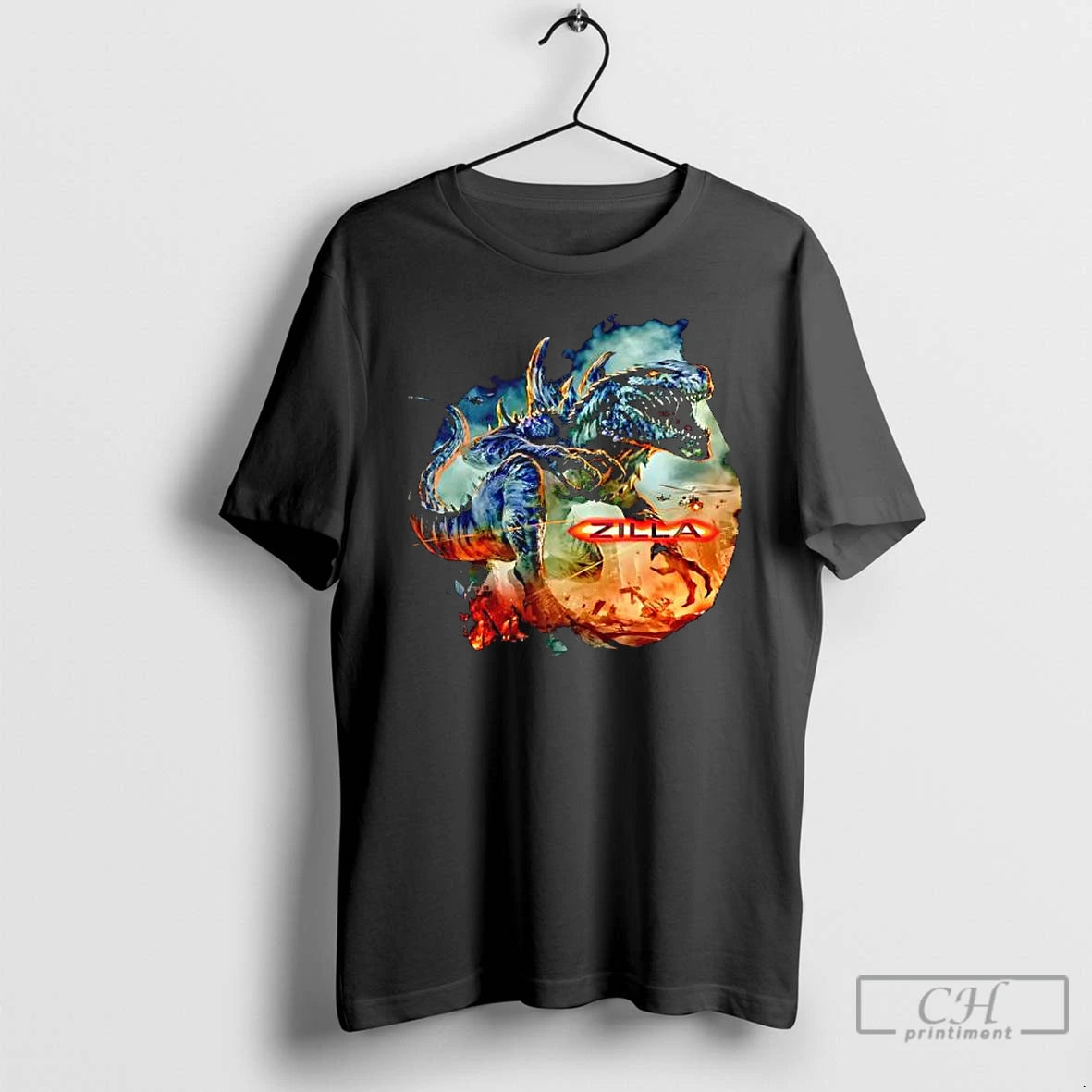 Premium Zilla Monster Mania T Shirts Hoodie, Sweatshirt | InkNestWear.com