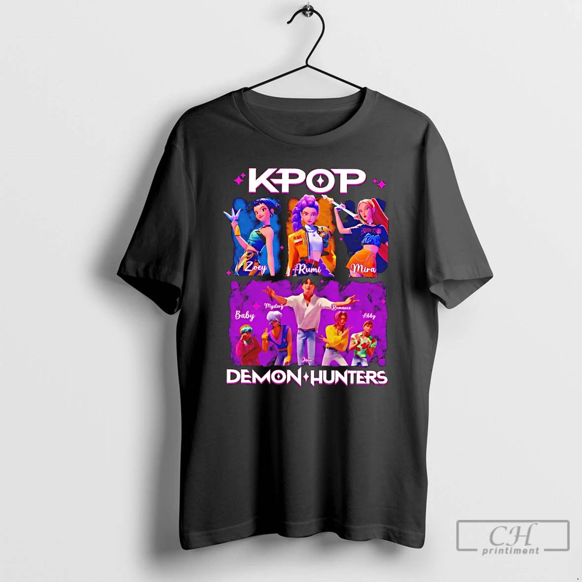 Premium Zoey Rumi Mira Kpop Demon Hunters Preppy Kpop Huntrix