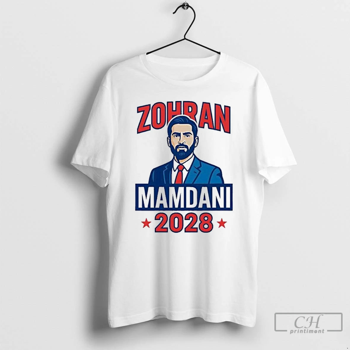 Premium Zohran Mamdani 2028 For President T Shirts Hoodie, Sweatshirt | InkNestWear.com