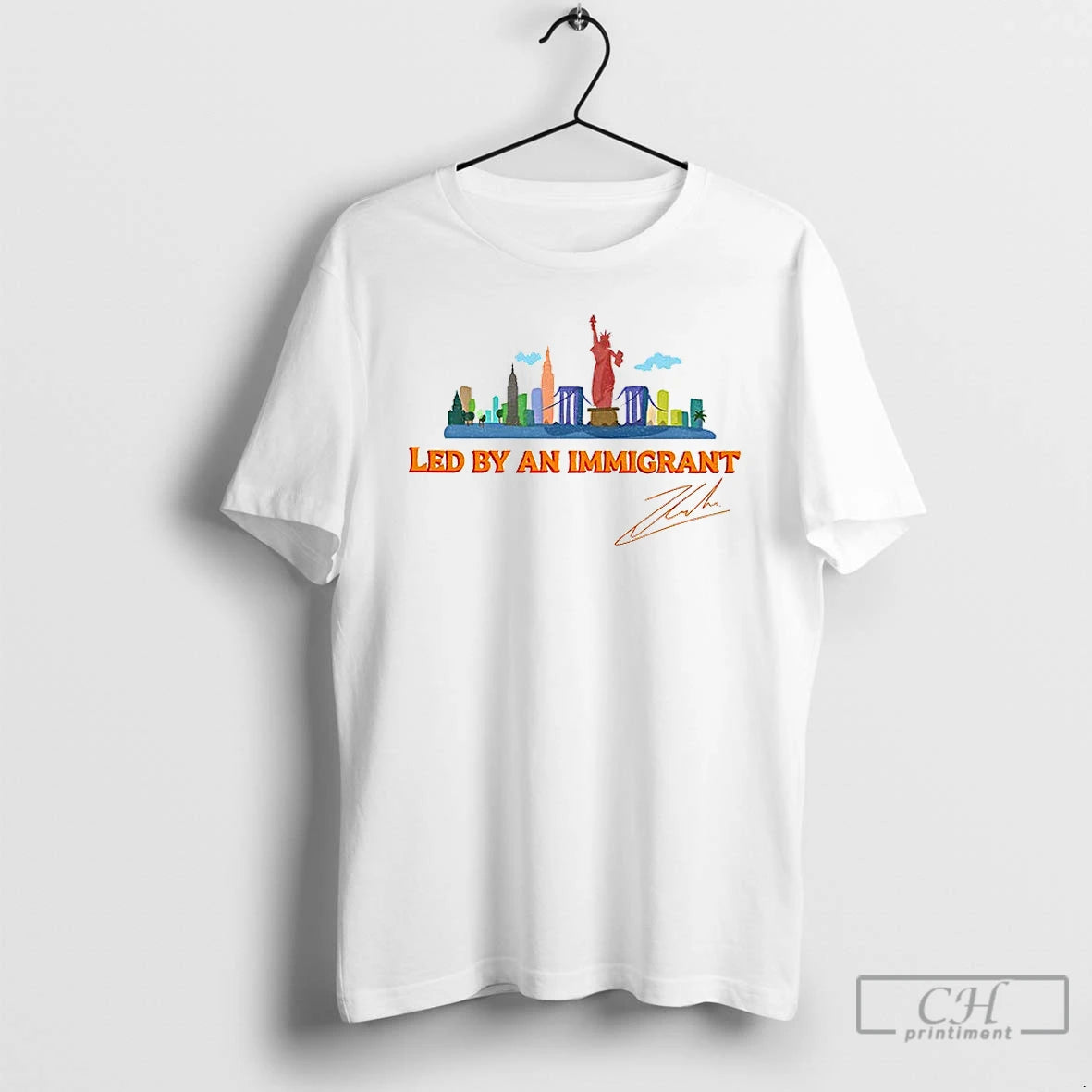 Zohran Mamdani New York City Led Immigrant Signature T-Shirts, Hoodie, Sweatshirt