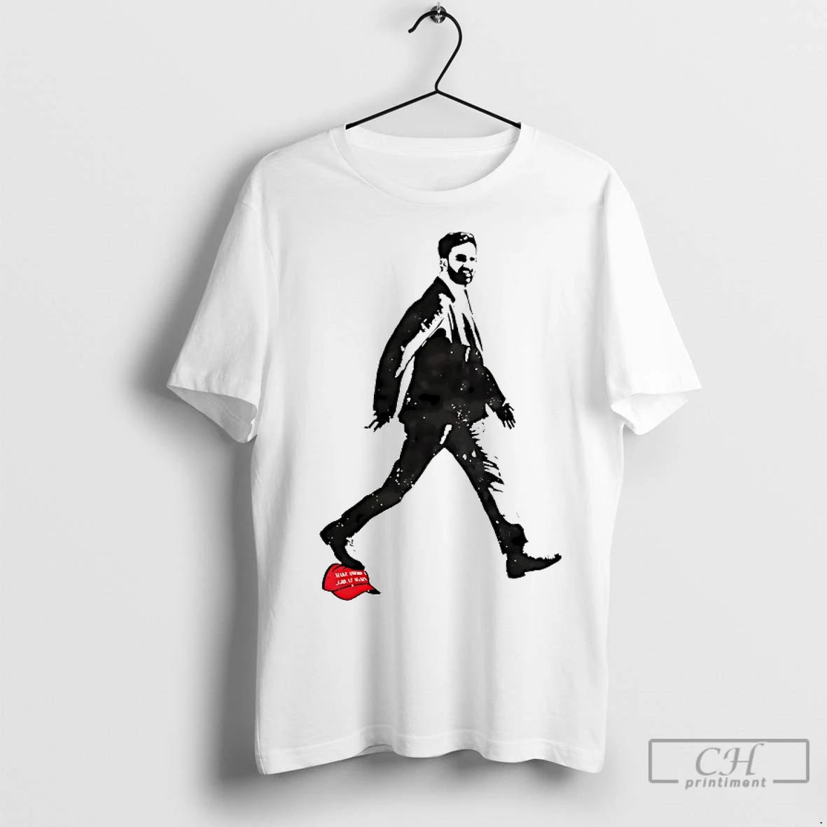 Premium Zohran Mamdani Stepping On Red Hat T-Shirts, Hoodie, Sweatshirt | InkNestWear.com