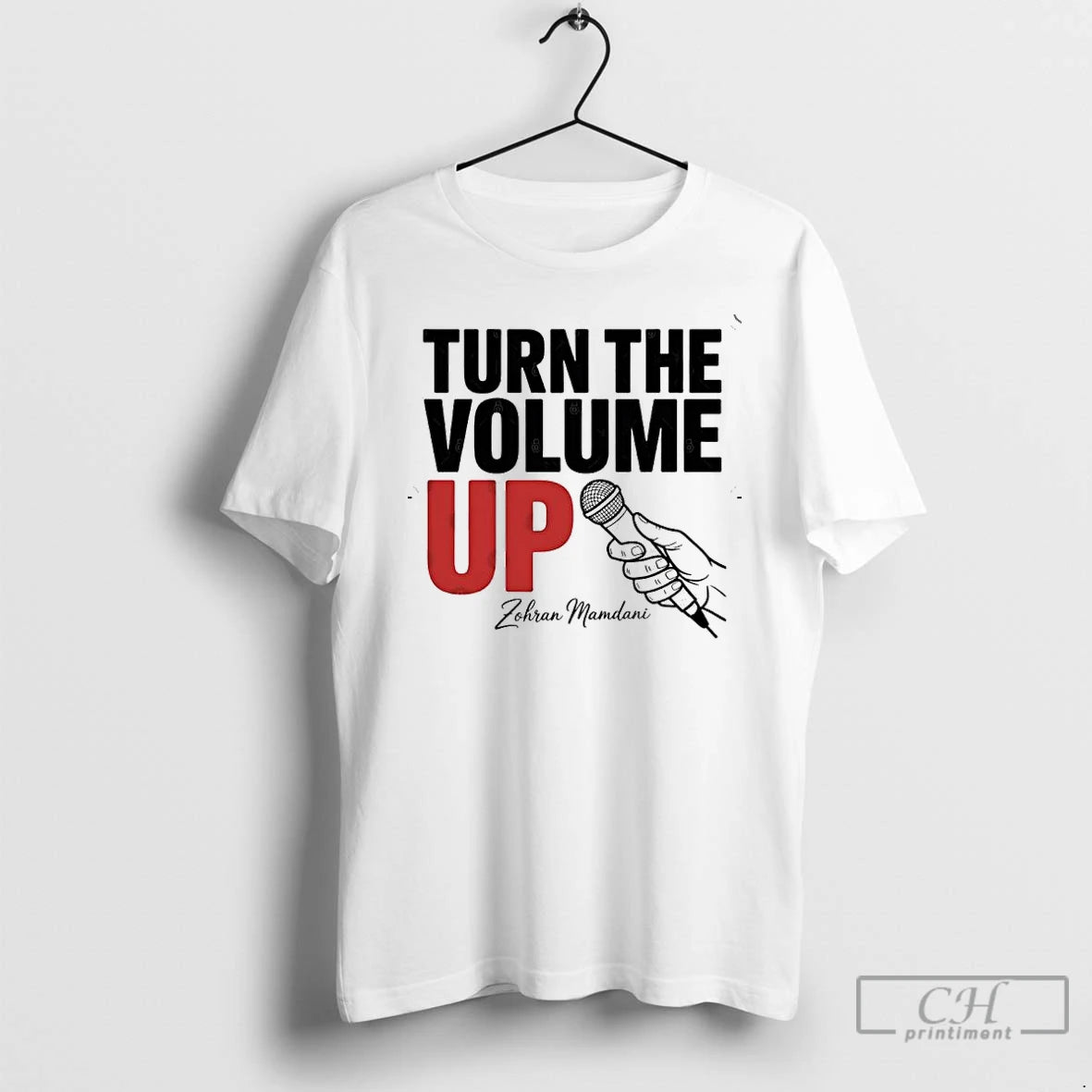 Premium Zohran Mamdani Said Turn The Volume Up T Shirts Hoodie, Sweatshirt | InkNestWear.com