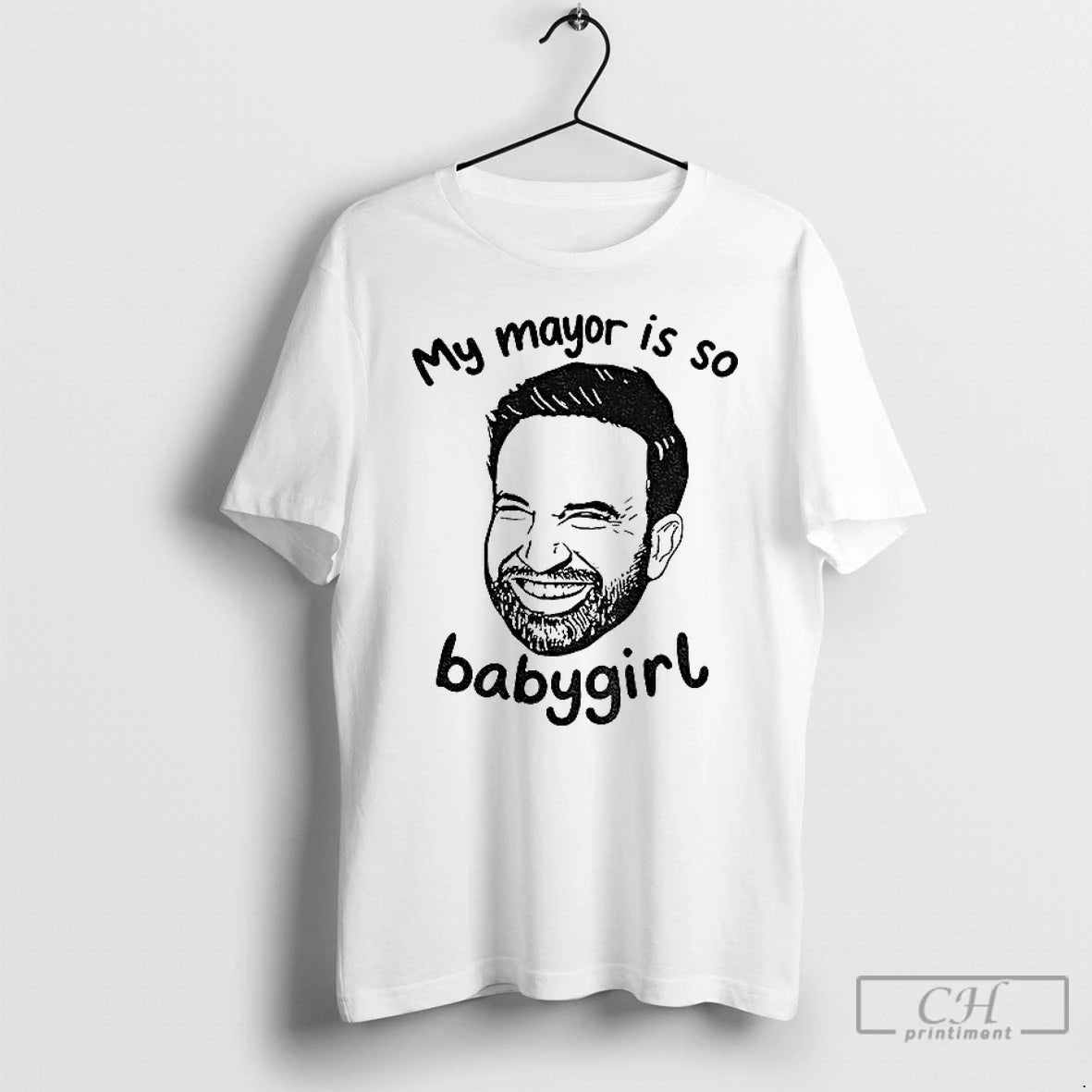 Premium Jjneb1pm Zohran Mamdani Big Face Smile My Mayor Is So Babygirl T Shirts Hoodie, Sweatshirt | InkNestWear.com
