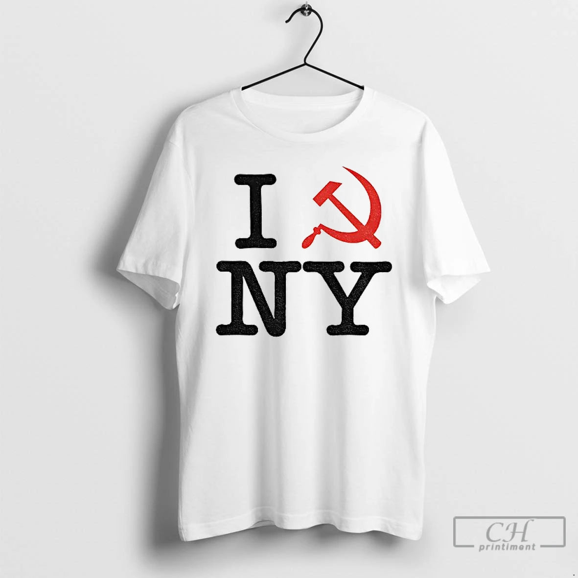 Premium Lhuciioq I Love New York Emblem Of The Communist Party Political T Shirts Hoodie, Sweatshirt | InkNestWear.com