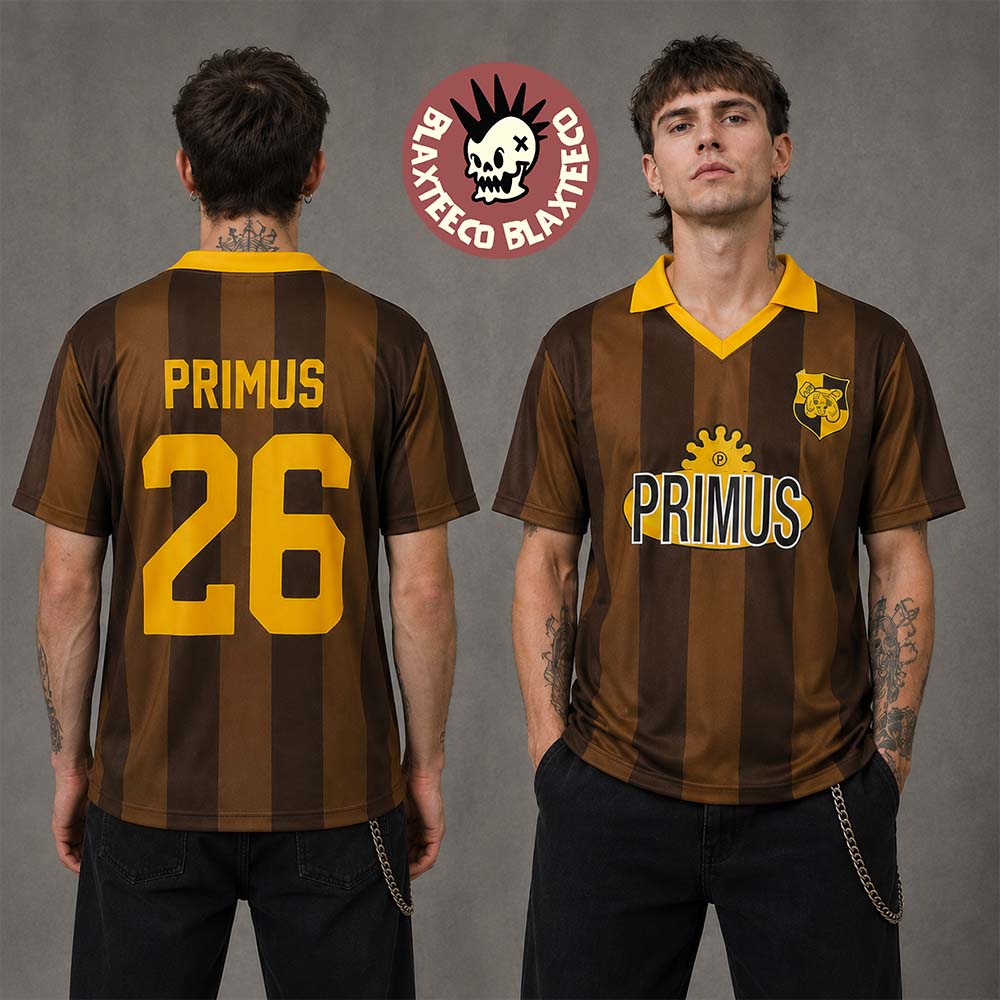 Primus Europe And UK 2026 Tour Merch Football Jersey