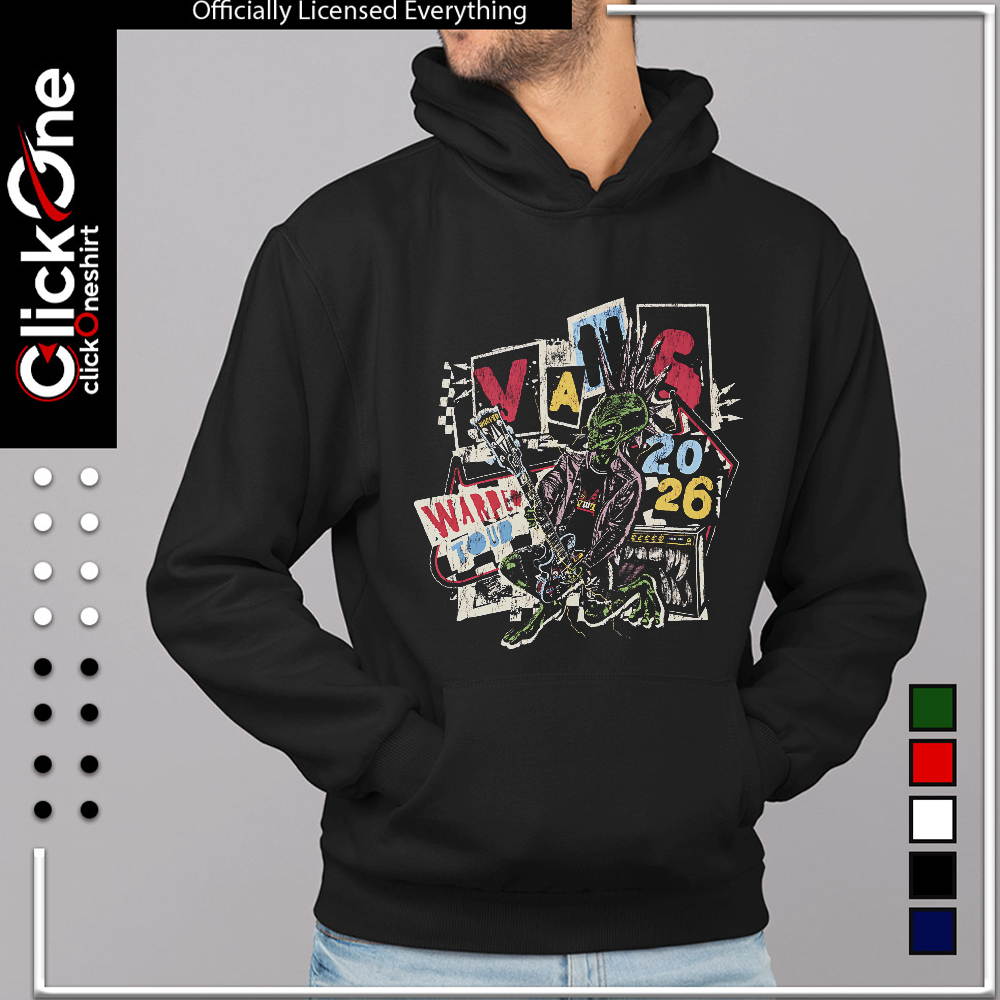 Punk Alien Vans Warped Tour 2026 Vans Warped Tour shirt