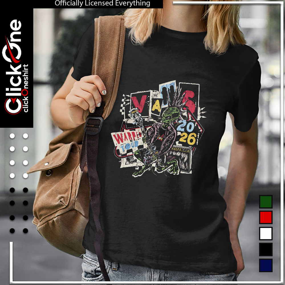 Punk Alien Vans Warped Tour 2026 Vans Warped Tour shirt