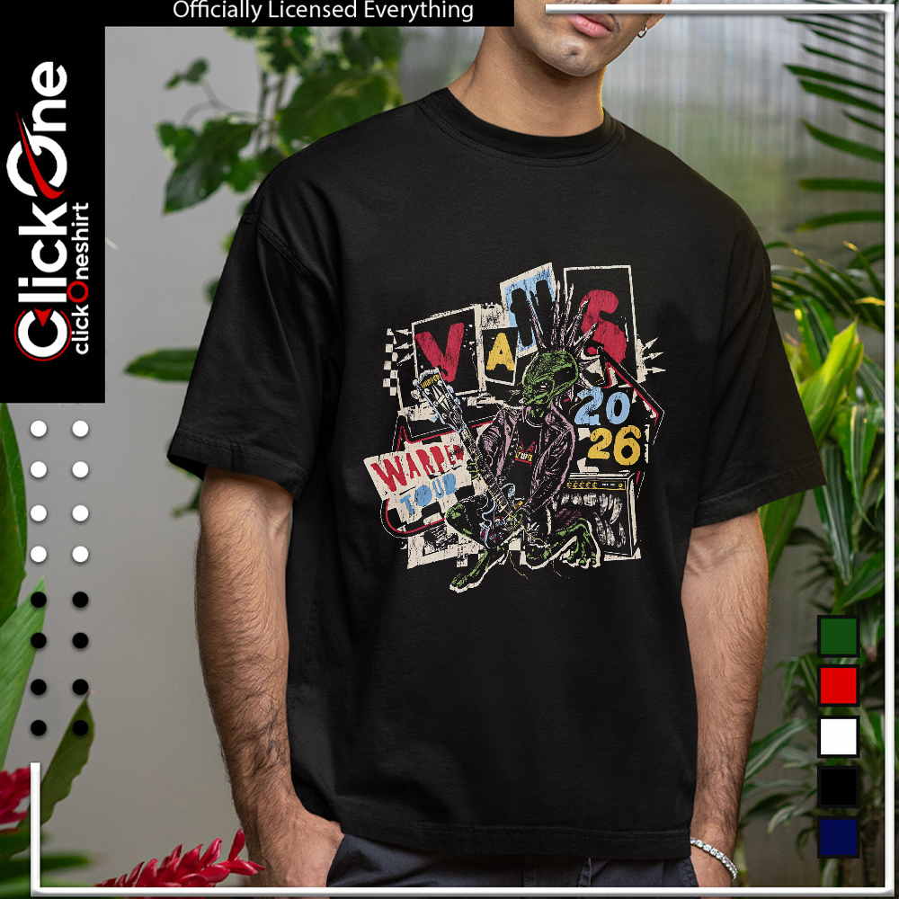 Punk Alien Vans Warped Tour 2026 Vans Warped Tour shirt