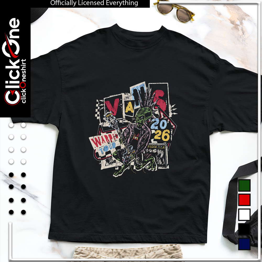 Punk Alien Vans Warped Tour 2026 Vans Warped Tour shirt