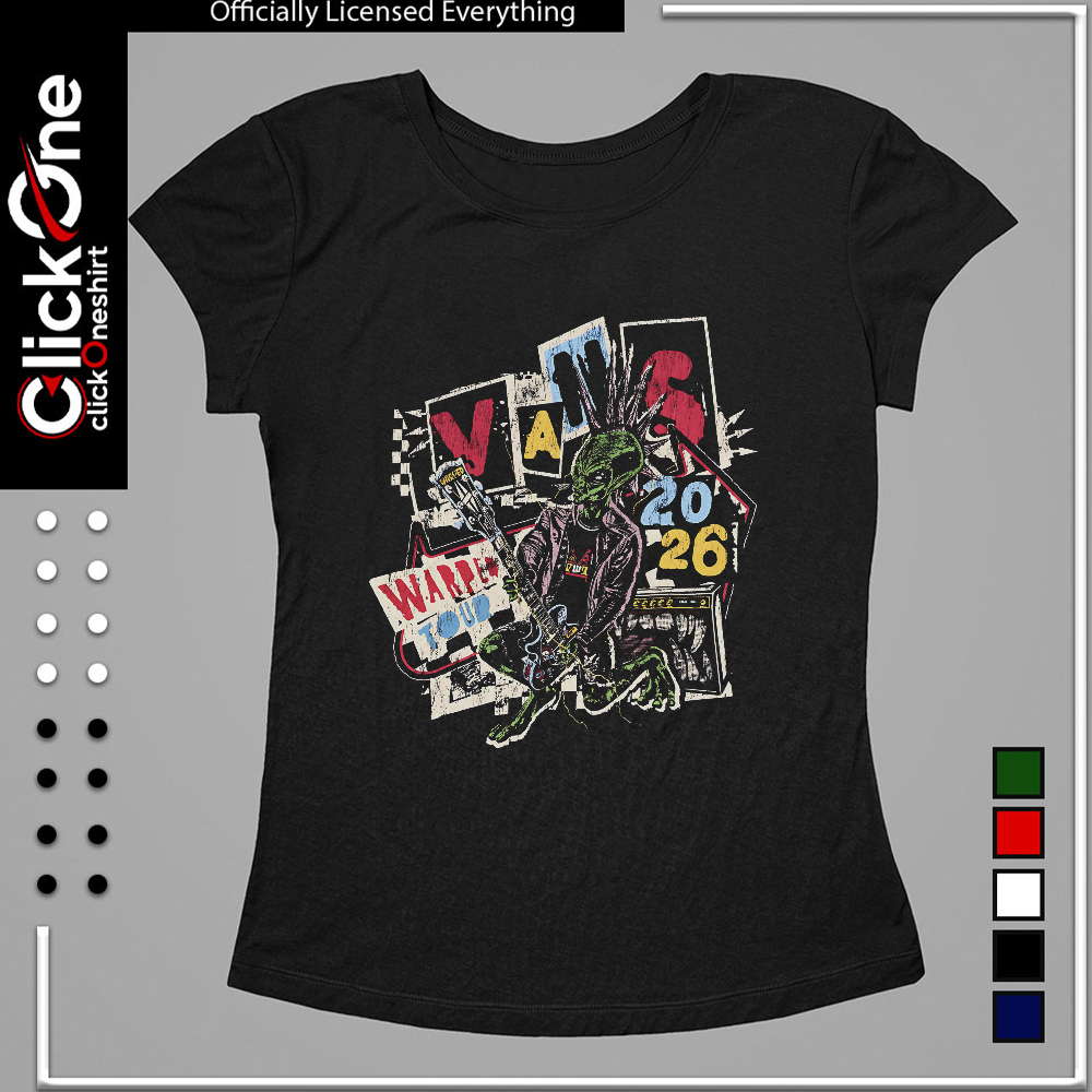 Punk Alien Vans Warped Tour 2026 Vans Warped Tour shirt