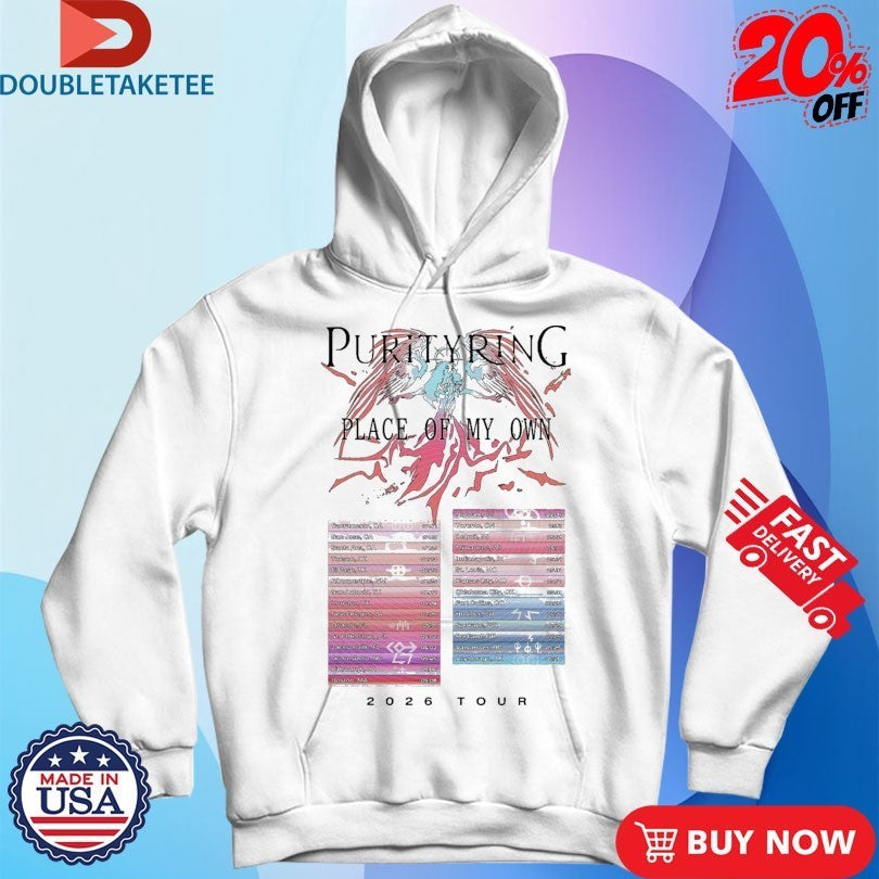 Purity Ring Place Of My Own Tour 2026 Dates Shirts