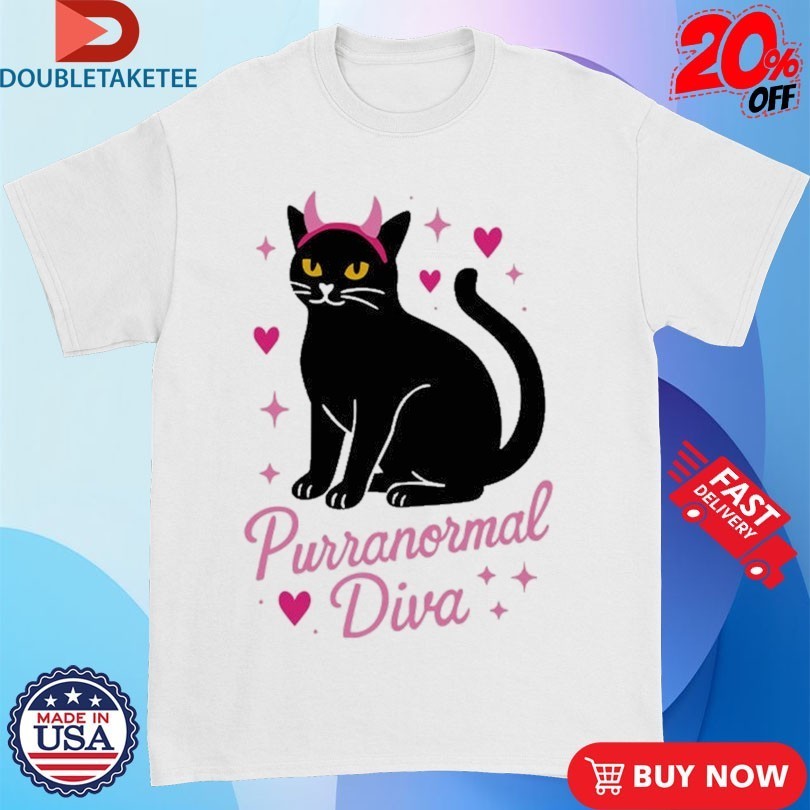 Purranormal Diva Cat Shirts