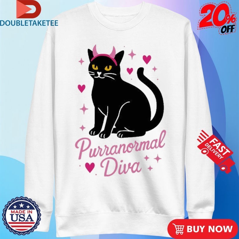 Purranormal Diva Cat Shirts