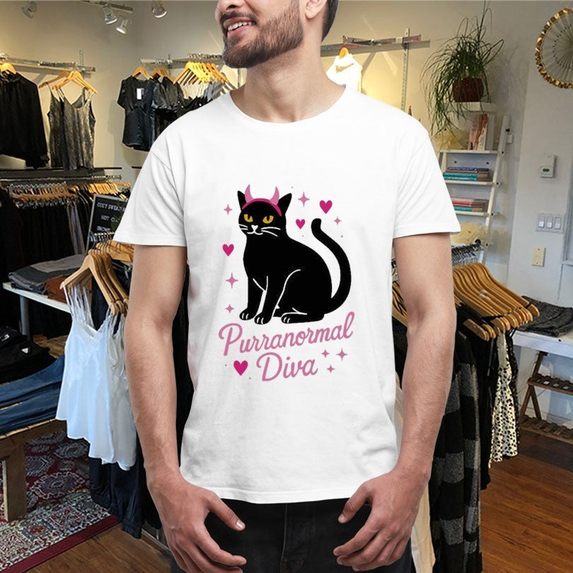 Purranormal Diva Cat Shirts
