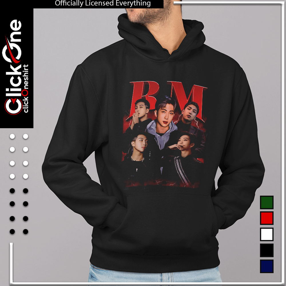 RM Kim Namjoon BTS B M shirt