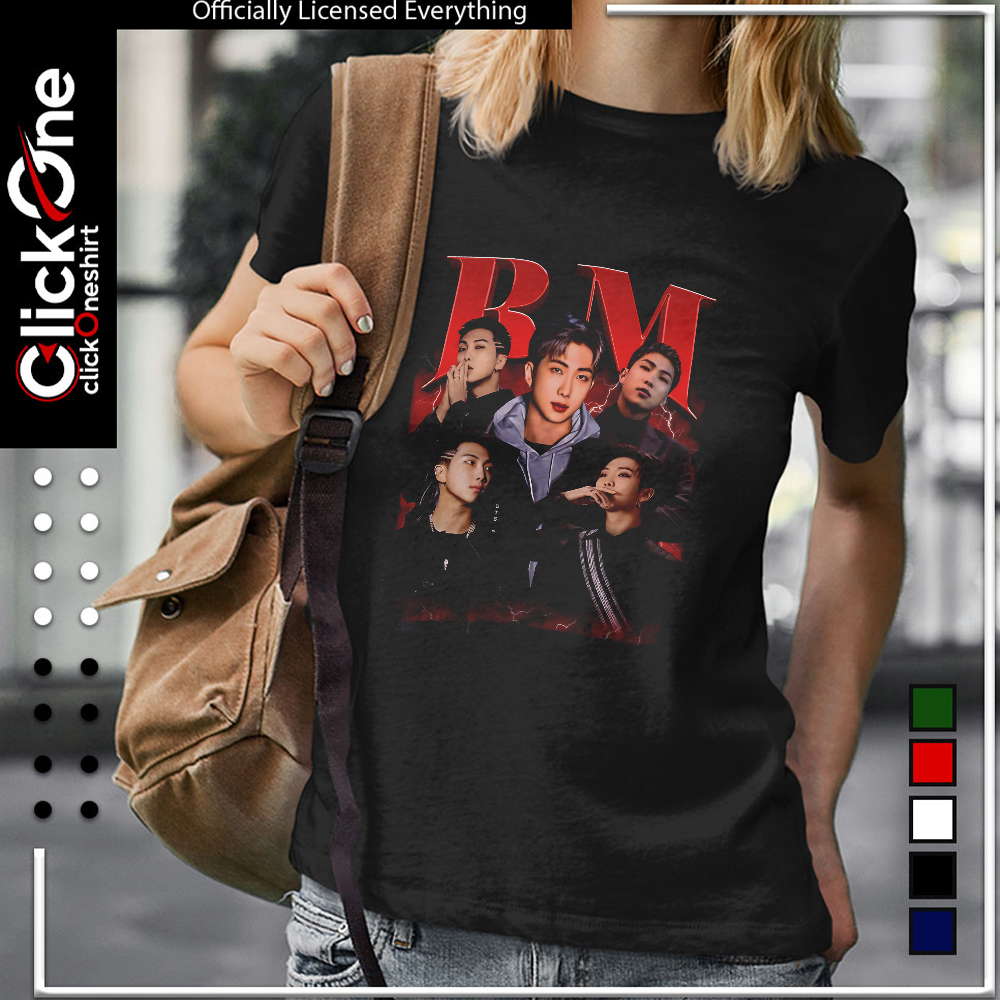 RM Kim Namjoon BTS B M shirt