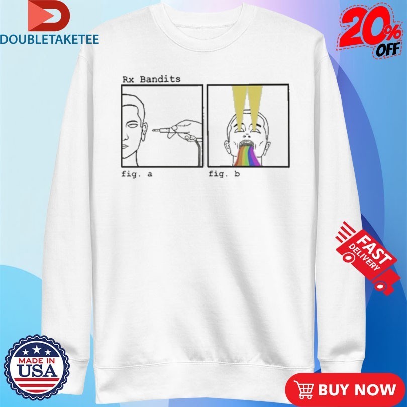 RX Bandits Plug Into The Rainbow Shirts