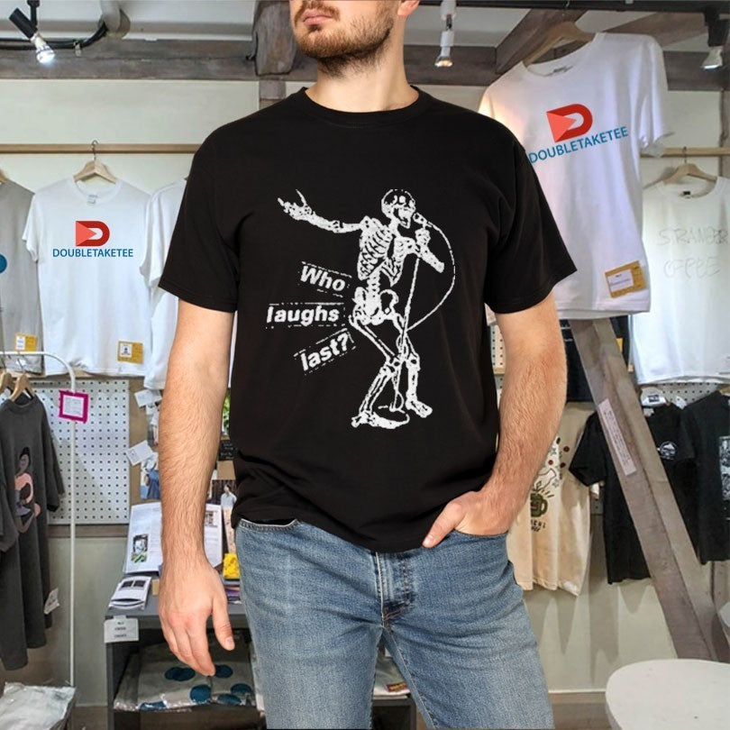 Rage Against The Machine Who Laughs Last Skeleton Shirts