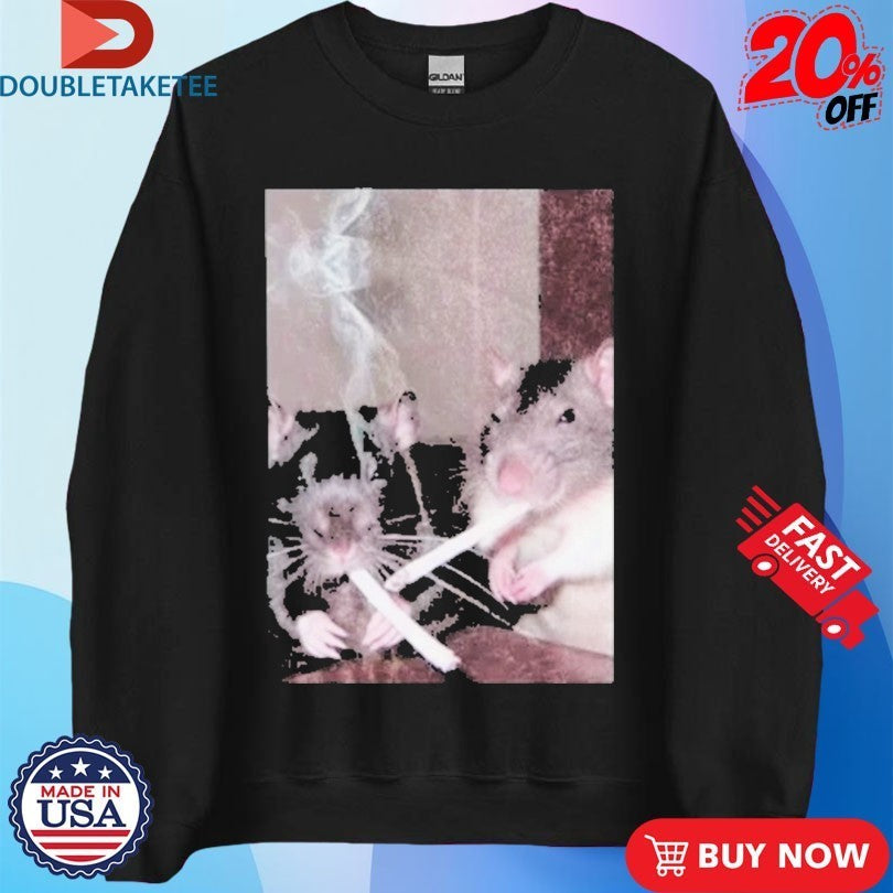 Rats Cigarettes Y2K Shirts