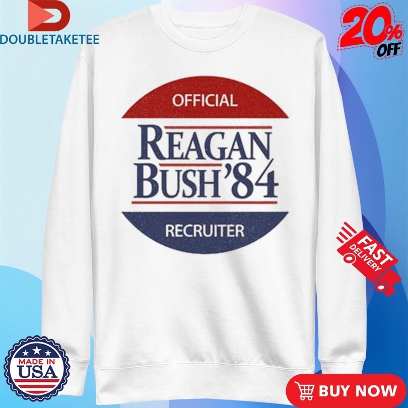 Reagan Bush Recruiter 1984 Shirts