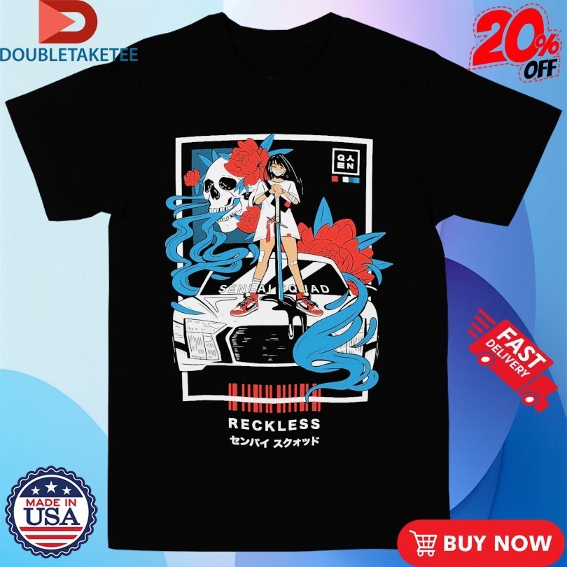 Reckless Senpai Squad Anime Waifu Anime Waifu Shirts
