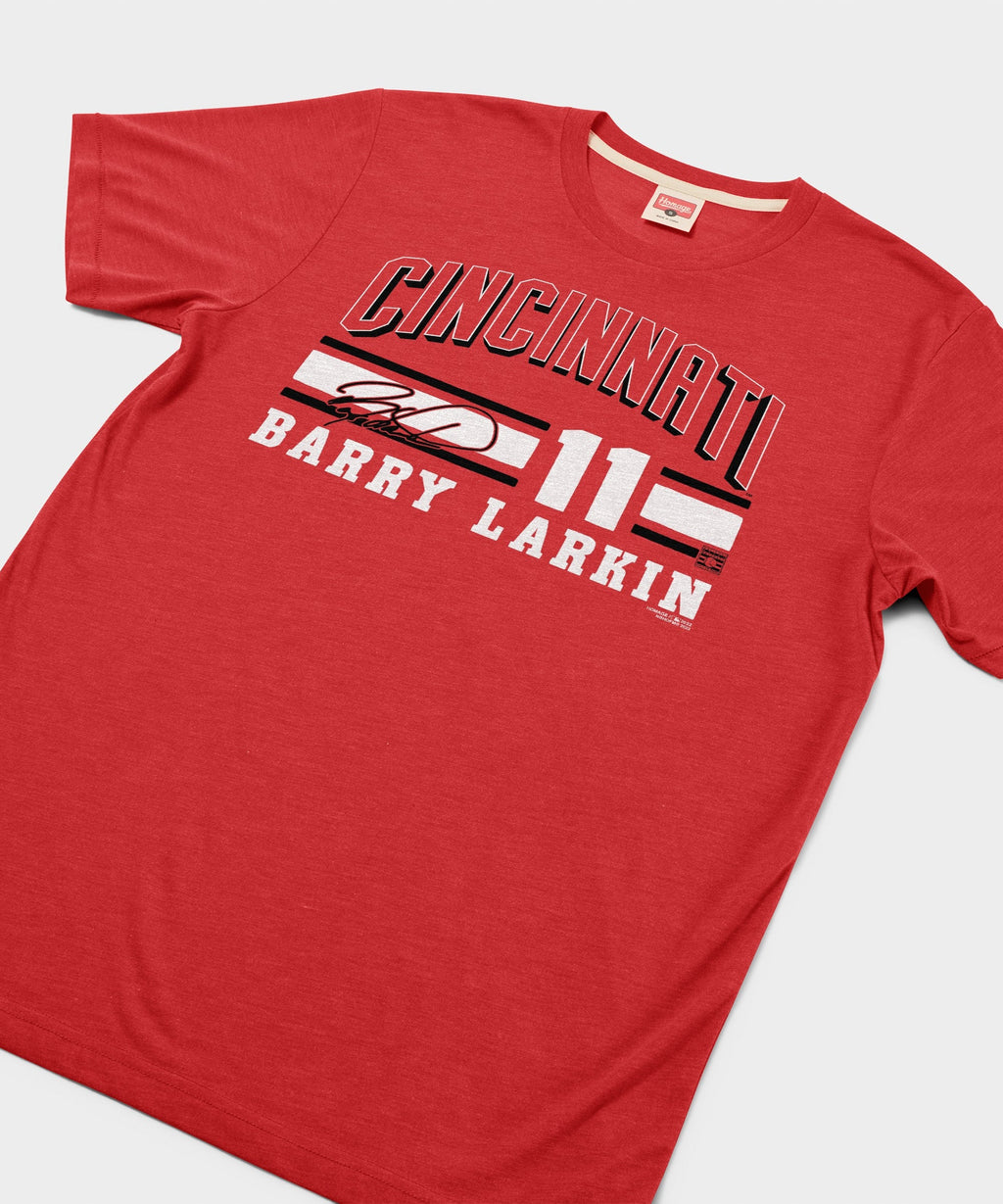 Reds Barry Larkin Signature Jersey