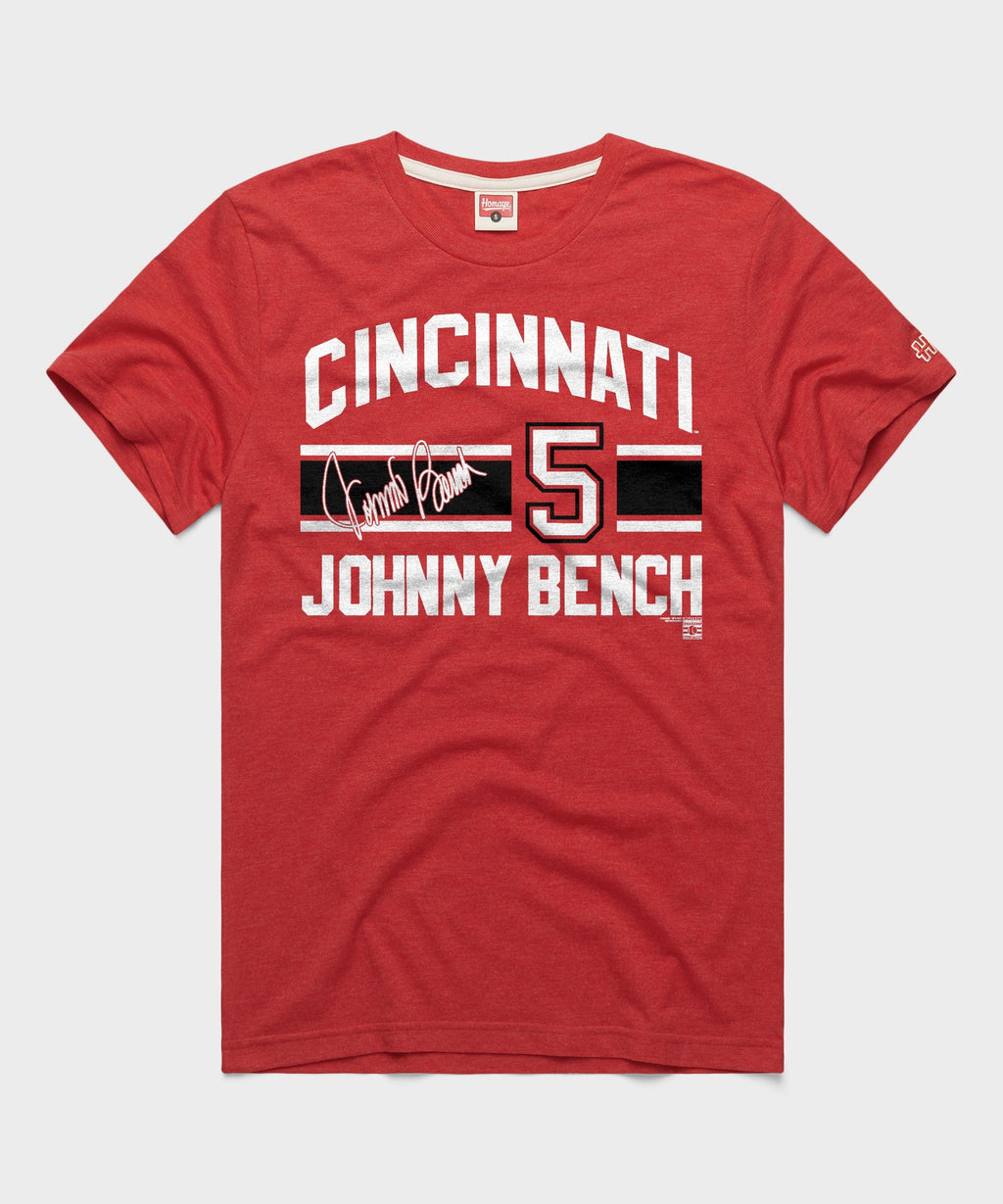 Reds Johnny Bench Signature Jersey