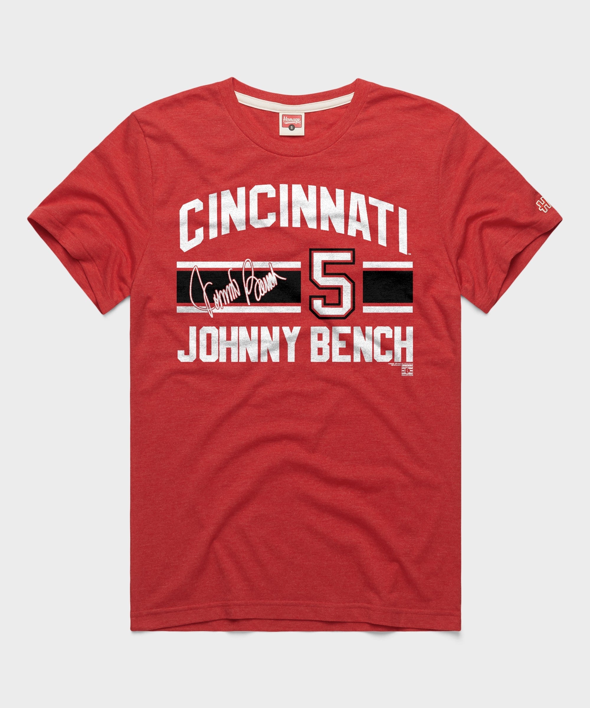 Reds Johnny Bench Signature Jersey