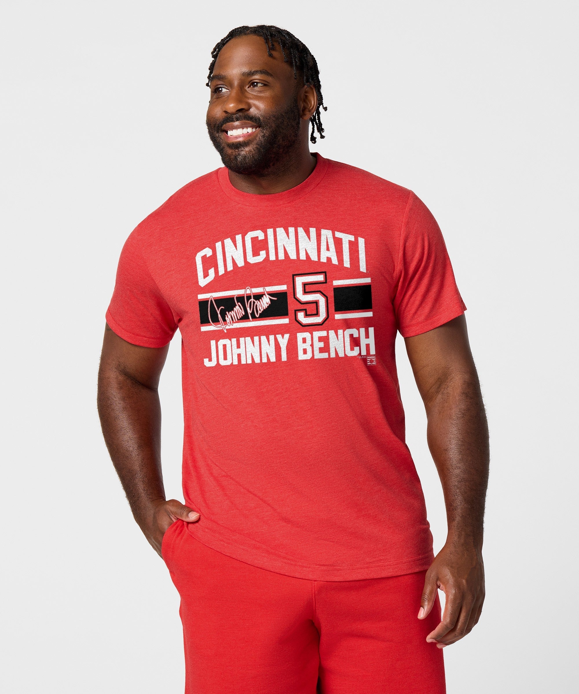 Reds Johnny Bench Signature Jersey