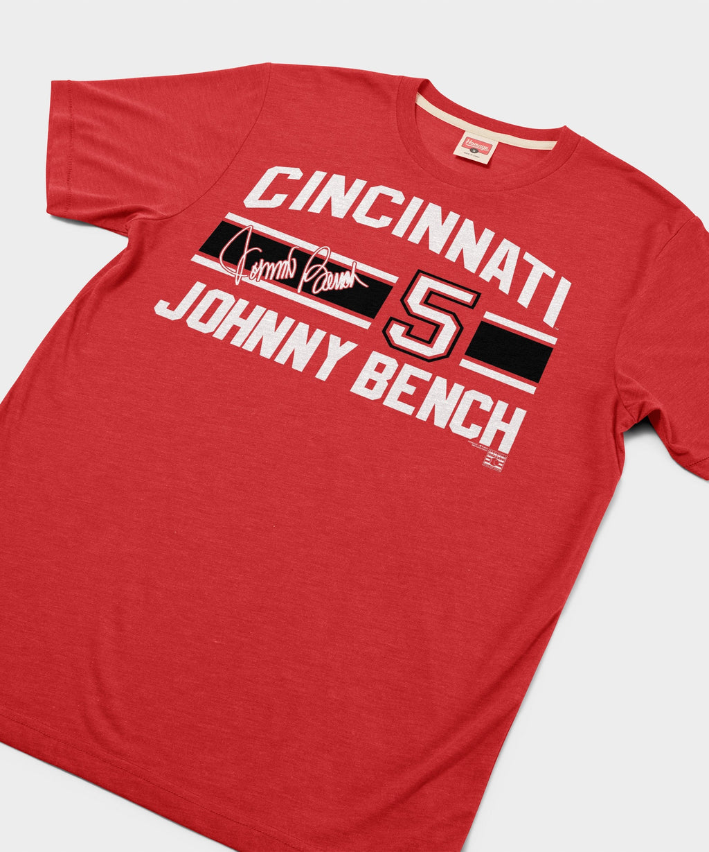 Reds Johnny Bench Signature Jersey