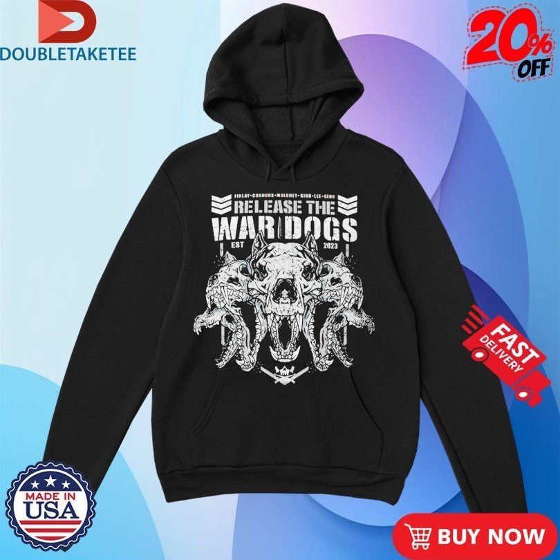 Release The War Dogs Est 2023 New Japan Pro Wrestling Shirts