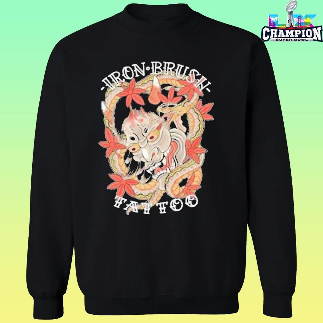 Relentless Iron Brush Hannya Shirt