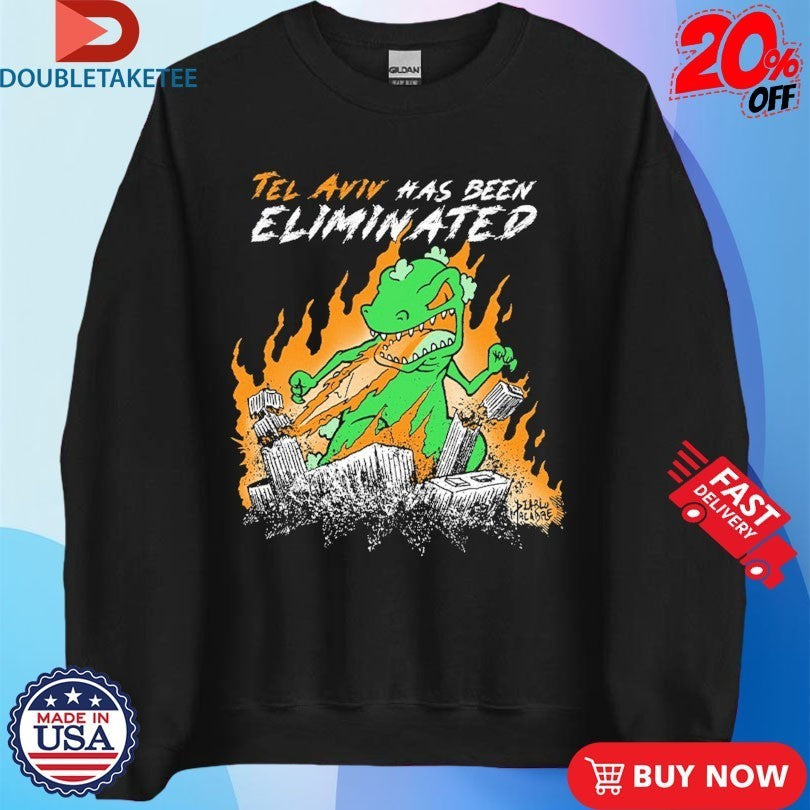 Reptar Tel Aviv Is Has Been Eliminated Dinosaur Shirts