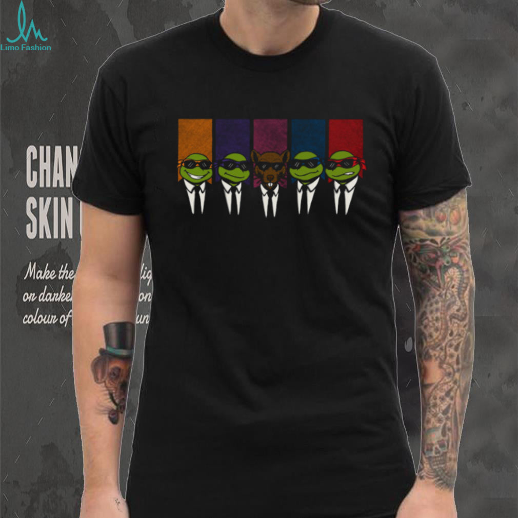 Reservoir Turtles TMNT Splinter Parody Reservoir Dogs T Shirt
