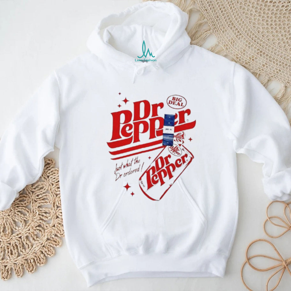 Retro Dr. Pepper “Just What the Dr. Ordered” Vintage White T Shirt