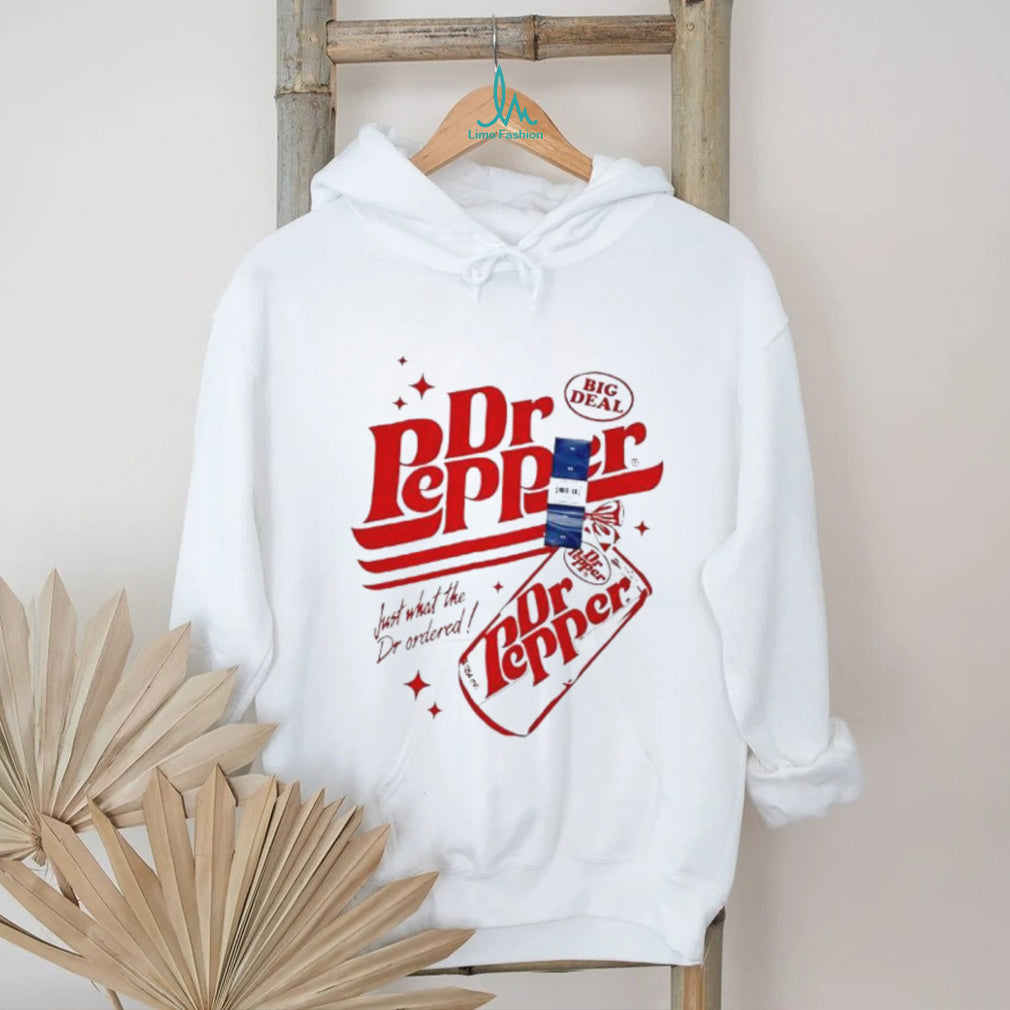 Retro Dr. Pepper “Just What the Dr. Ordered” Vintage White T Shirt